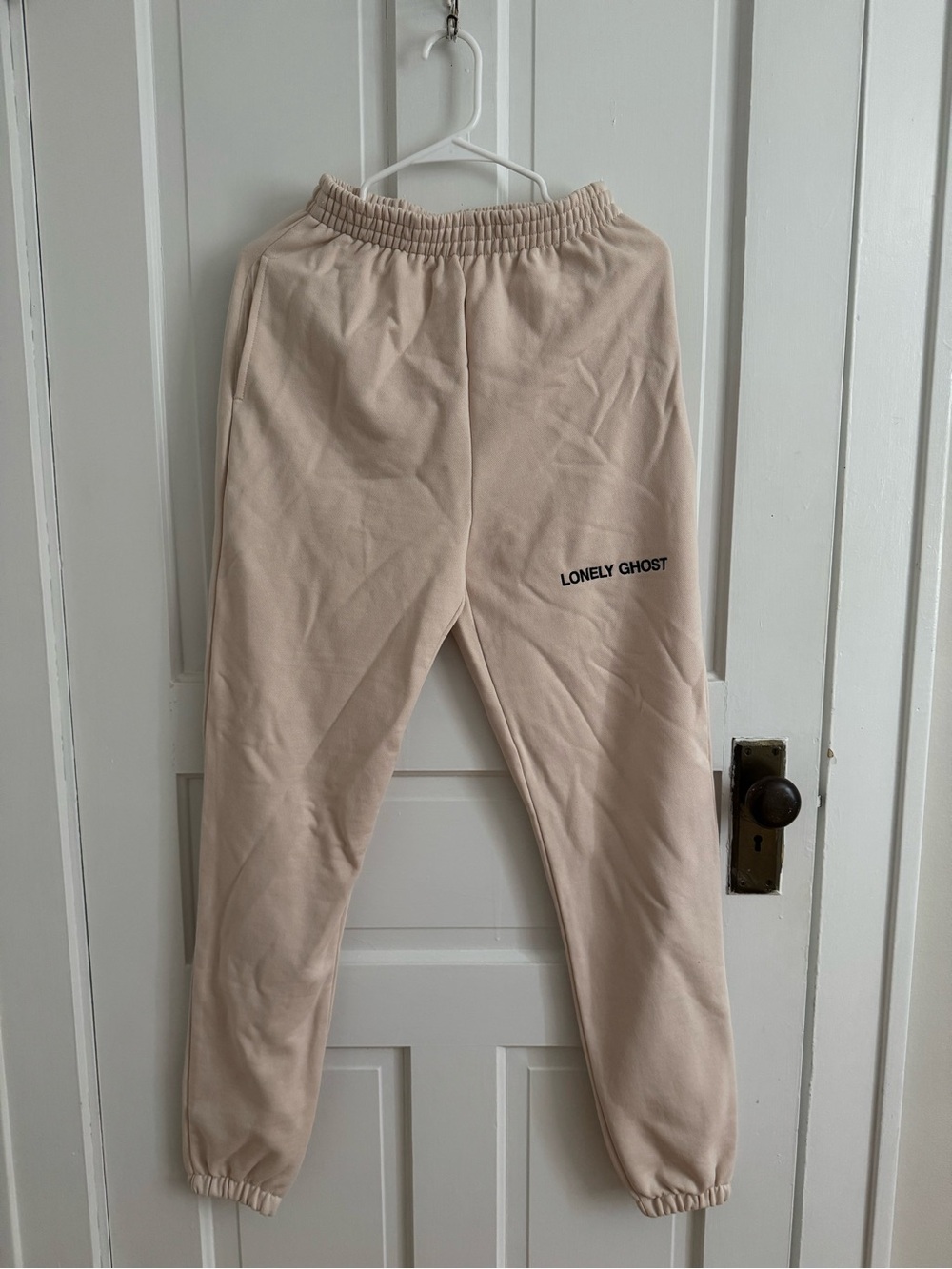 Lonely Ghost Beige Sweatpants